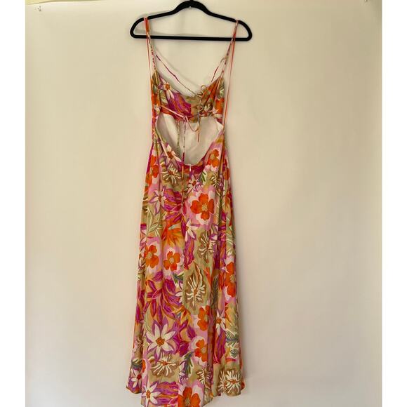 ASTR The Label Gabriella Midi Dress Multicolor Size L - Picture 6 of 10